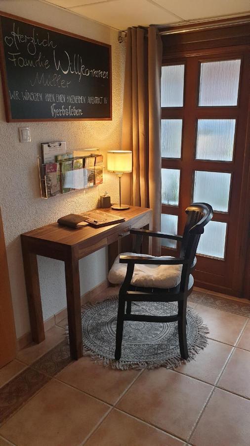 Gaestewohnung Herbsleben Exteriér fotografie